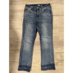 Old Navy Women's Flare Ankle Blue Jeans